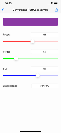 Calcoli Illuminotecnici - conversione RGB