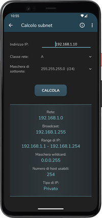 calcoli informatici - calcolo subnet